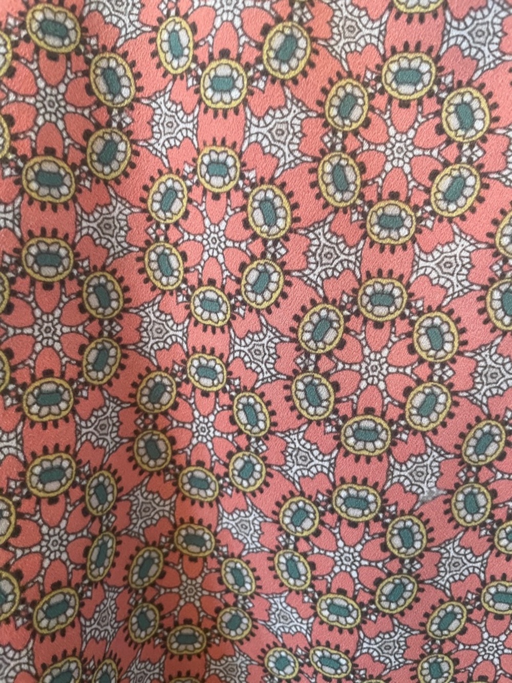 Pink patterned blouse - Picture 3 of 4